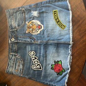 Zara jean skirt size 11/12